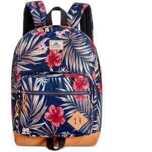 BNWT Steve Madden Barnette Avenue Men's Tropical Dome in blue / red (OS)